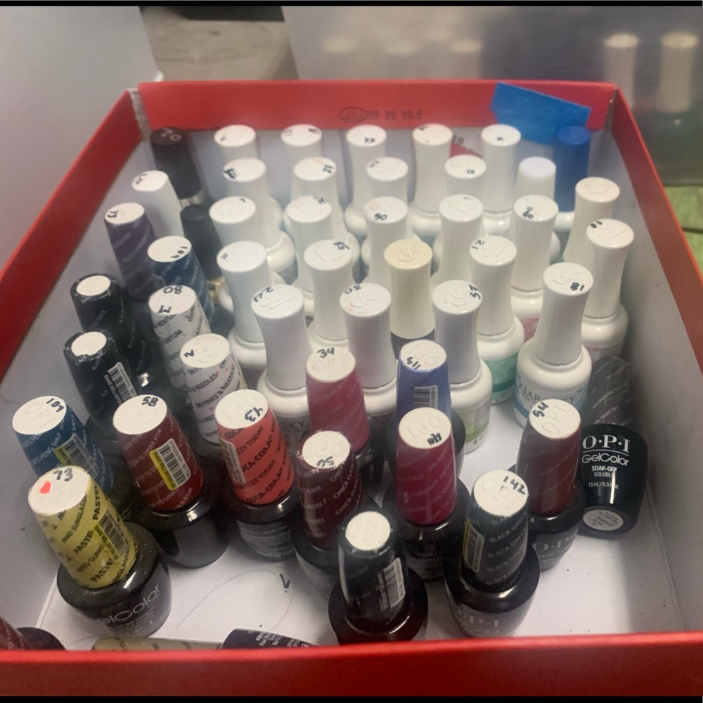 MYSTERY BOX - Assorted nail polish - gel and regular available (minimum of 10)